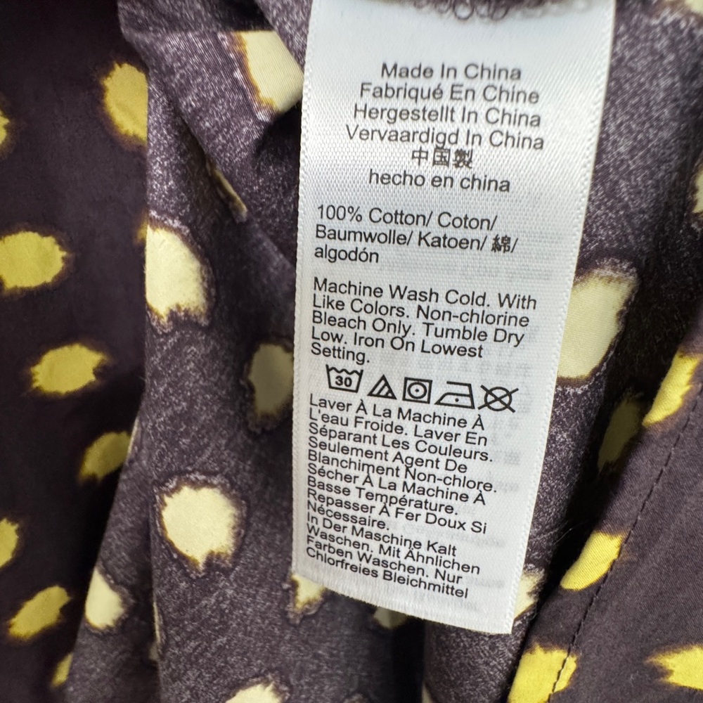 NWT J. Crew Button-up Midi‎ Dress in Dot Cotton Poplin Size Medium Polka Dot - Picture 15 of 16